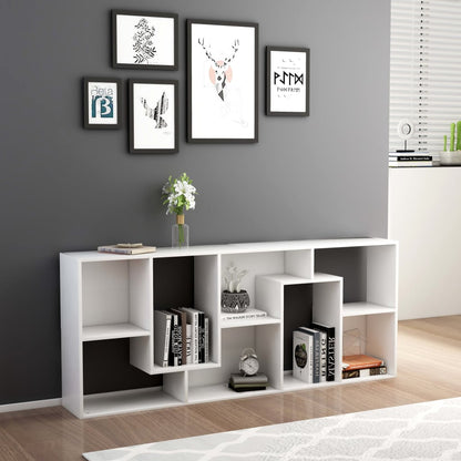 NNEVL Sideboard High Gloss Black 80x36x75 cm Chipboard-2